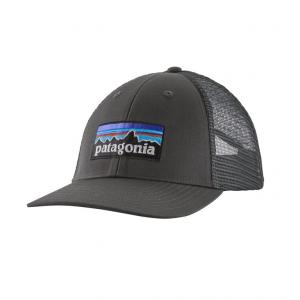 PATAGONIA Czapka z daszkiem P-6 LOGO LOPRO TRUCKER HAT forge grey