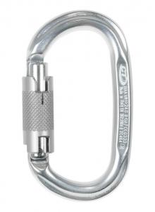 CLIMBING TECHNOLOGY Karabinek PILLAR CF WG (Twist Lock)-SREBRNY