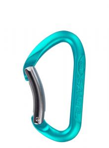 CLIMBING TECHNOLOGY Karabinek Salto B electric blue/titanium
