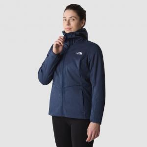 THE NORTH FACE Kurtka softshell damska Women’s Quest Highloft Soft Shell Jacket summit navy heather-S