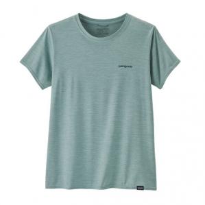PATAGONIA Koszulka damska W's Capilene Cool Daily Graphic Shirt - Waters boardshort logo: thermal blue x-dye-XL