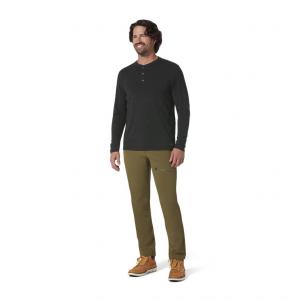 ROYAL ROBBINS Koszulka męska VENTURELAYER 200 HENLEY L/S jet black htr-L