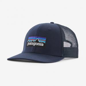 PATAGONIA Czapka z daszkiem P-6 Logo Trucker Hat new navy