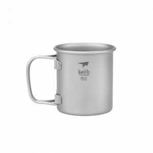 KEITH Kubek tytanowy Single Wall Titanium Mug 220ml