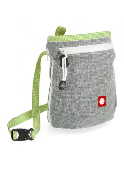 OCUN Woreczek na magnezję Dusty Eco + Belt grey/green