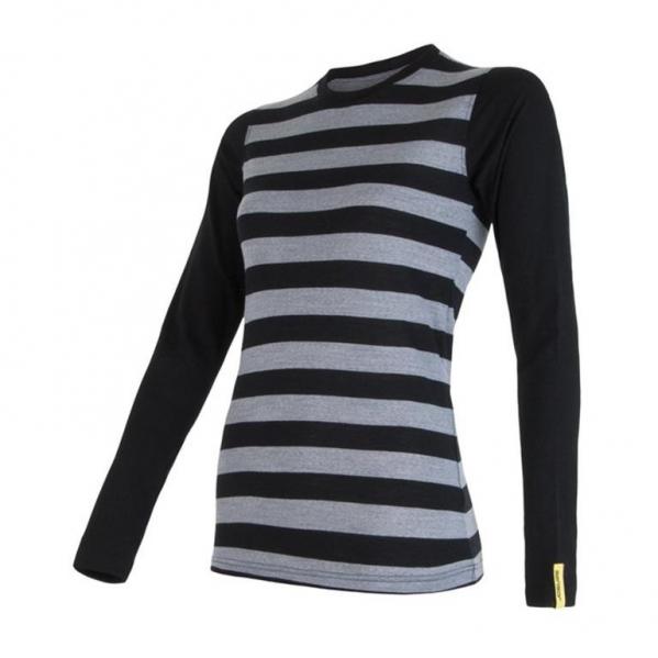 SENSOR Termoaktywna bluzka damska MERINO ACTIVE TEE LS-M-Modry