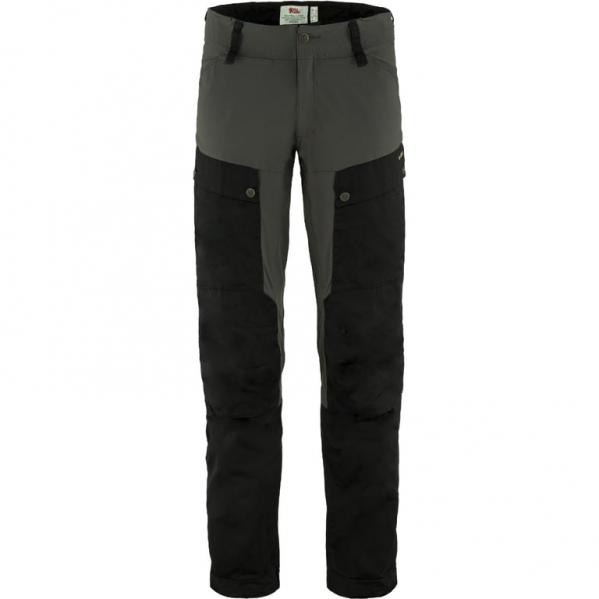 FJALLRAVEN Spodnie męskie Keb Trousers Short M Black-Stone Grey-48/S