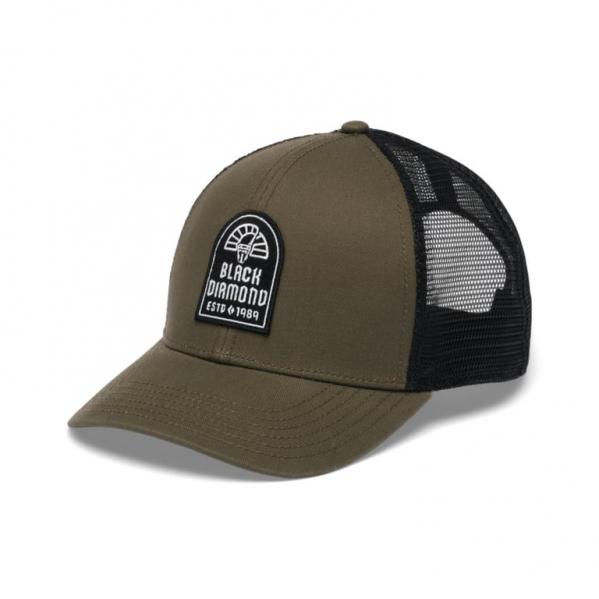 BLACK DIAMOND Czapka z daszkiem BD Trucker Hat basalt-black-black cam patch