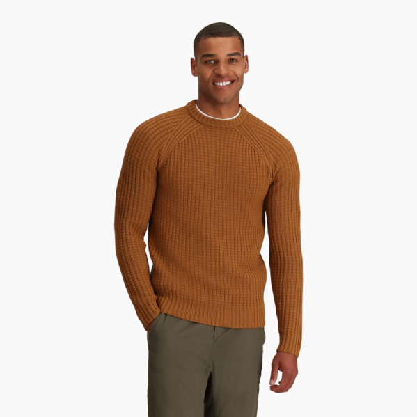 ROYAL ROBBINS Bluza męska Westlands Crew caramel-M