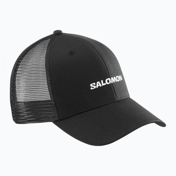 SALOMON Czapka męska Cap Trucker U deep black