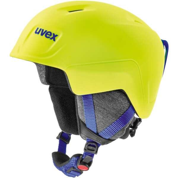 UVEX Kask narciarski młodzieżowy MANIC PRO neon yellow 51-55 cm