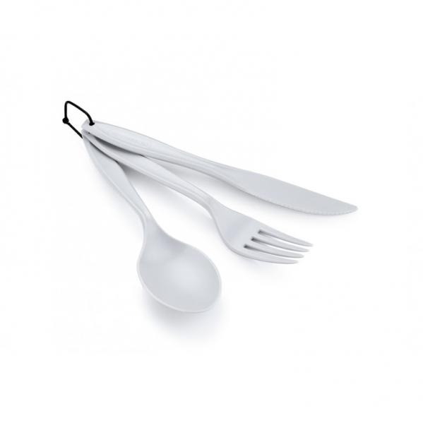 GSI Sztućce 3 PC RING CUTLERY SET-Srebrny