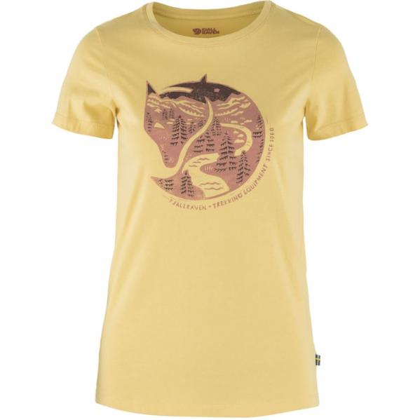 FJALLRAVEN Koszulka damska Arctic Fox T-shirt W mais yellow-L