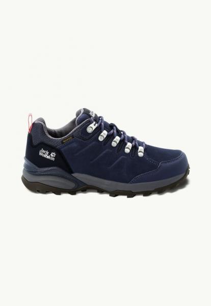 JACK WOLFSKIN Buty damskie Refugio Texapore Low W dark blue / grey r.37