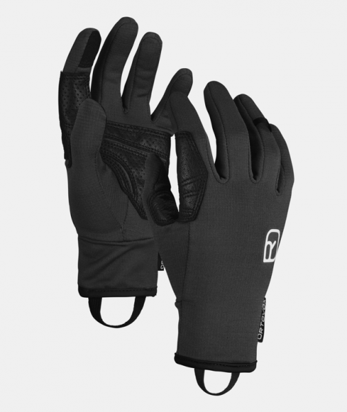 ORTOVOX Rękawice skiturowe damskie Fleece Light Glove W black raven-S