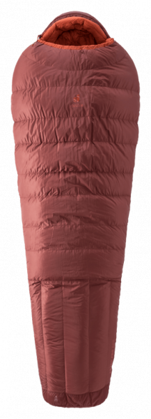 DEUTER Śpiwór puchowy Astro Pro 800 redwood-paprika