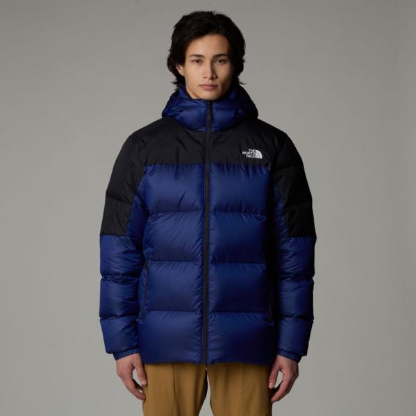 THE NORTH FACE Kurtka puchowa męska M Diablo Down Hoodie tnf blue black heather-tnf black-L