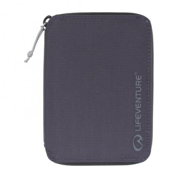 LIFEVENTURE Portfel turystyczny RFID MINI TRAVEL WALLET navy blue