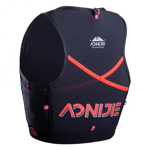 AONIJIE Kamizelka biegowa CROSS COUNTRY C9106 black/red-0