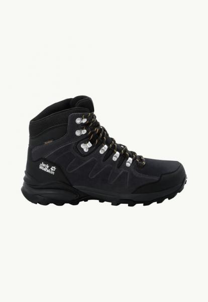 JACK WOLFSKIN Buty męskie Refugio Texapore Mid M phantom / burly yellow xt r.42