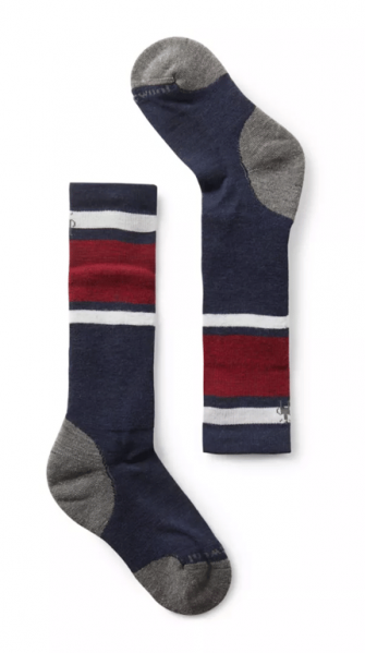 SMARTWOOL Skarpety dziecięce Kids' Wintersport Full Cushion Stripe OTC Socks deep navy-M