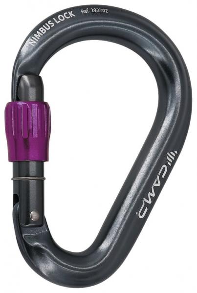 CAMP Karabinek NIMBUS LOCK HMS grey/pink