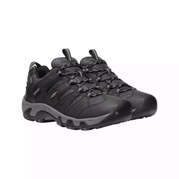 KEEN Buty trekkingowe męskie Koven WP black/drizzle-44