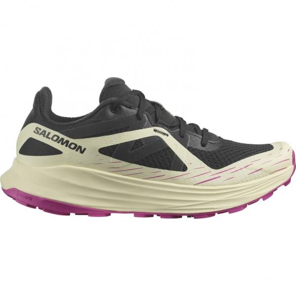 SALOMON Buty biegowe damskie Ultra Flow W black/transparent yellow/rose violet-38