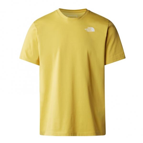 THE NORTH FACE Koszulka męska M Foundation Heatgraphic Tee yellow silt-M