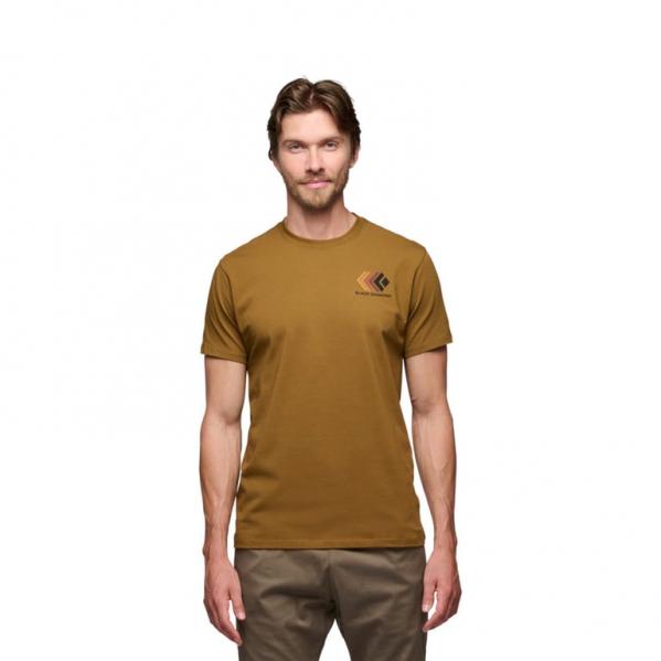 BLACK DIAMOND Koszulka męska M Faded Ss Tee dark curry r.M