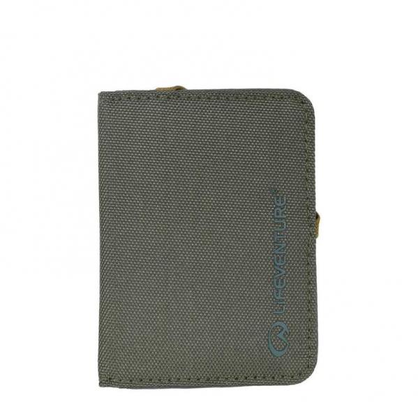 LIFEVENTURE Portfel RFID Card Wallet Recycled olive