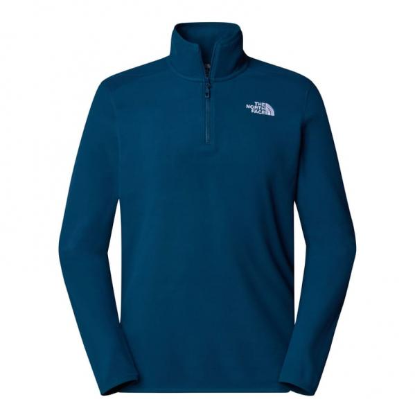 THE NORTH FACE Polar męski M 100 Glacier 1/4 Zip midnight petrol-XL