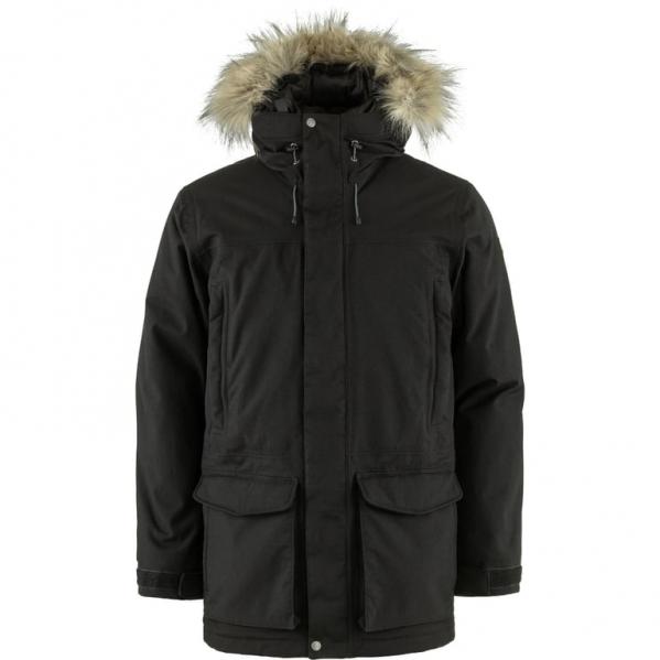 FJALLRAVEN Kurtka męska Nuuk Lite Parka M Black-L