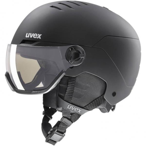 UVEX Kask narciarski Wanted Visor Vario black matt 58-61 cm