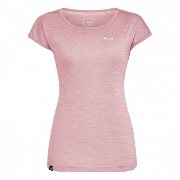 SALEWA Koszulka damska Puez Melange Dry W S/S Tee zephyr melange-L