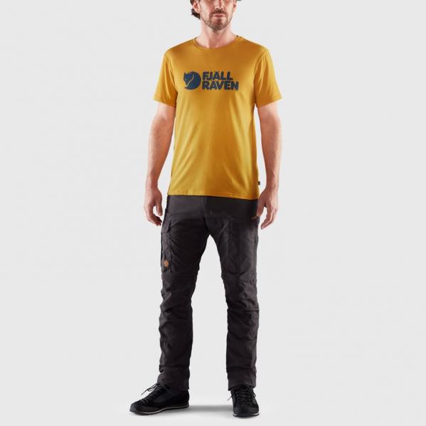 FJALLRAVEN Koszulka męska Fjallraven Logo T-shirt M ochre-M