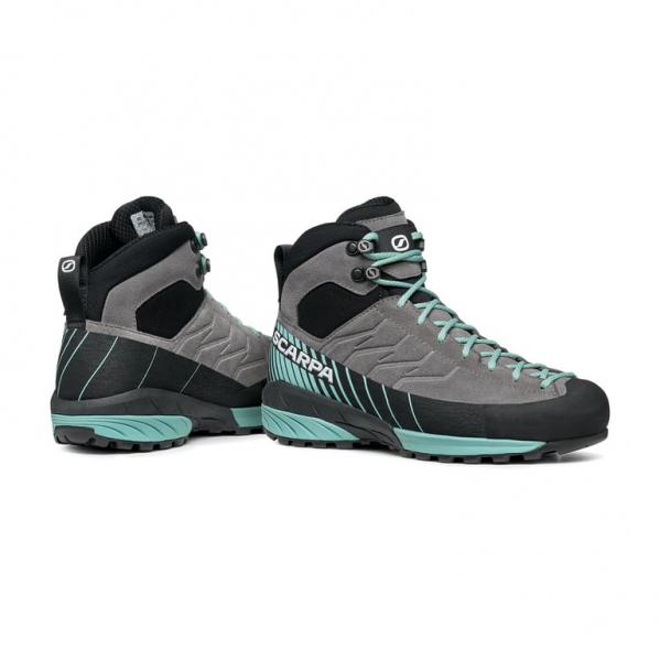 SCARPA Buty podejściowe damskie MESCALITO MID GTX WMN midgray-aqua-40,5