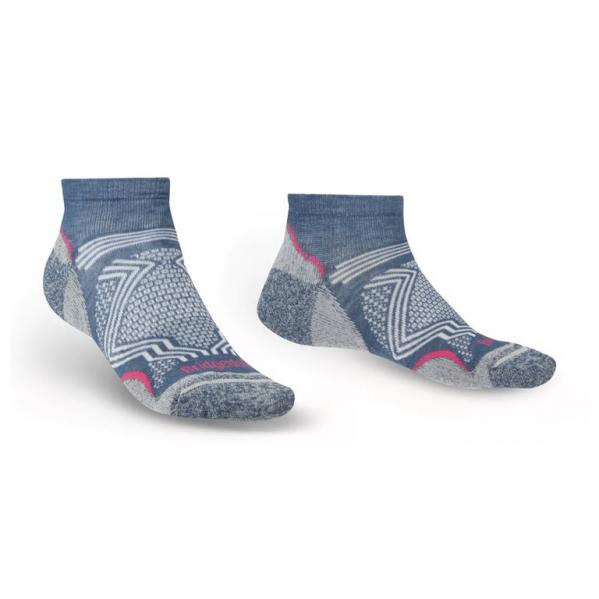 BRIDGEDALE Skarpety damskie Hike Ultralight T2 Coolmax Performance Low Wmns dark denim-S
