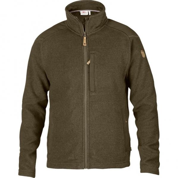 FJALLRAVEN Polar męski BUCK FLEECE M Dark Olive-XL