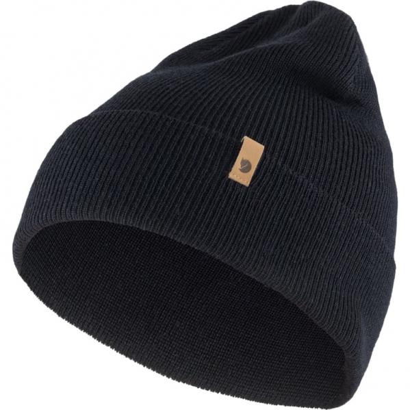 FJALLRAVEN Czapka CLASSIC KNIT HAT Dark Navy