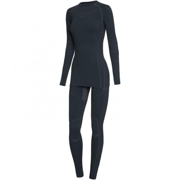 VIKING Bielizna termoaktywna damska GAJA BAMBOO LADY SET 500/23/5512 black-L