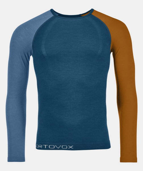 ORTOVOX Koszulka termoaktywna męska 120 Comp Light Long Sleeve M petrol blue-L