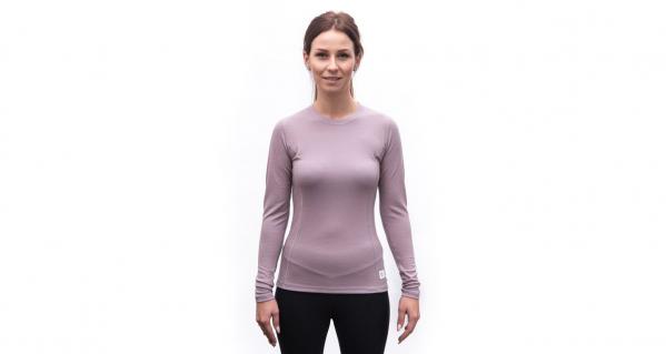 SENSOR Koszulka damska Merino DF Tee LS Wom mystic violet-S