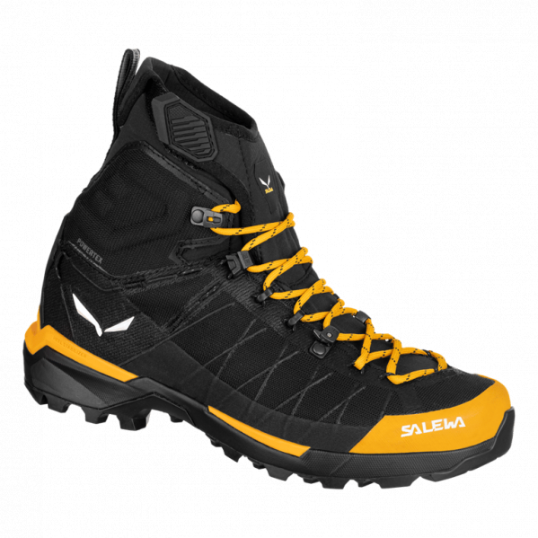SALEWA Buty trekkingowe męskie Ortles Light Mid Ptx Boot M gold/black-44.5