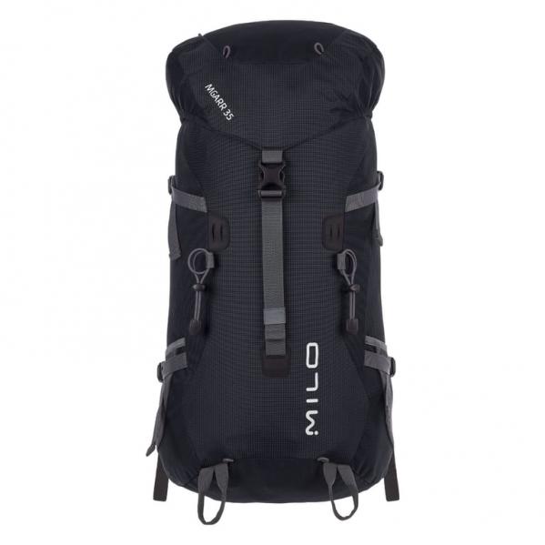 MILO Plecak MGARR 35 black/mirabelle