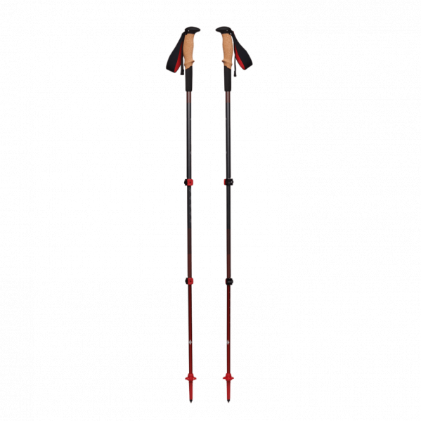 BLACK DIAMOND Kije trekkingowe Pursuit Shock Trekking Poles steel grey-octane-S/M