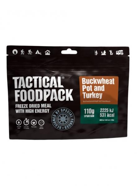 TACTICAL FOODPACK Liofilizat Kasza gryczana z indykiem 410g