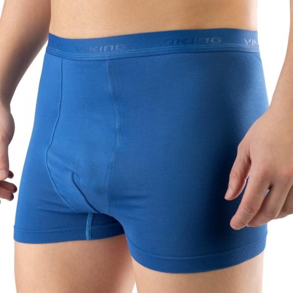VIKING Bokserki męskie BAMBOO BOXERS LOCKNESS MAN full blue-L