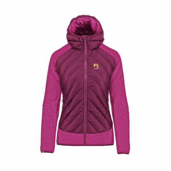 KARPOS Kurtka damska MARMAROLE W TECH JACKET raspberry r/cabaret-XS