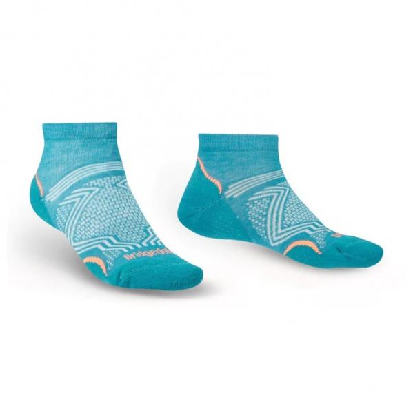 BRIDGEDALE Skarpety damskie HIKE ULTRALIGHT T2 COOLMAX® PERFORMANCE LOW WMNS Teal-S